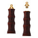 Wood Bamboo Joint Shaped Perfume Bottle Big Pendants(WOOD-WH0001-09)-1