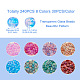 240Pcs 8 Colors Transparent Baking Painted Glass Beads(GLAA-TA0001-18)-3