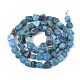 Chapelets de perles en apatite naturelle(X-G-S363-046A)-2