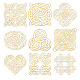 никелевые декоративные наклейки(DIY-WH0450-015)-1