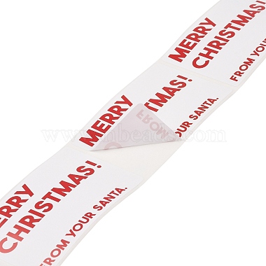 200pcs autocollants en papier sur le thème de Noël(DIY-M070-02E)-4