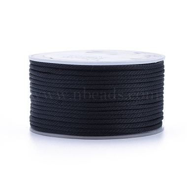 2mm Black Polyester Thread & Cord