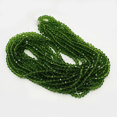 Faceted(32 Facets) Round Glass Beads Strands(X-EGLA-J042-4mm-11)-2
