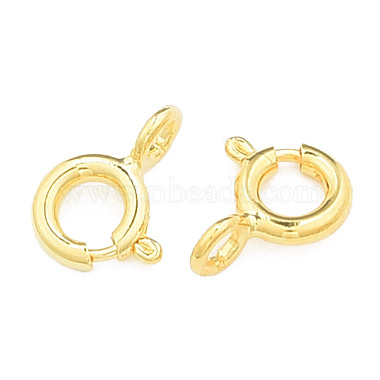 Brass Spring Ring Clasps(KK-N259-10)-5