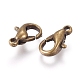 Zinc Alloy Lobster Claw Clasps(X-E103-M)-3