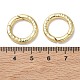 Brass Spring Gate Rings(KK-E796-11G)-3