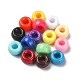 375Pcs 15 Colors Opaque Plastic Beads(KY-FS0001-15)-3
