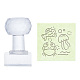 透明アクリル石鹸スタンプ(DIY-WH0445-010)-1