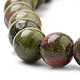 Chapelets de perles en unakite naturelle(X-G-S259-14-6mm)-3