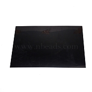 ABS Plastic Plates, Rectangle, Black, 301x199x0.5mm(KY-WH0045-17A)