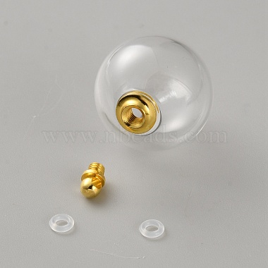 pendientes de la botella de cristal(FIND-WH20032-19B-G)-2