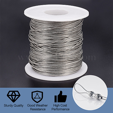 Tiger Tail Wire(TWIR-WH0002-06-0.8mm)-5