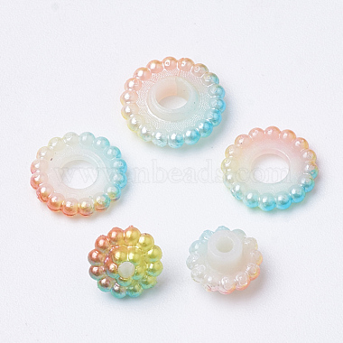 Imitation Pearl Acrylic Beads(OACR-T004-10mm-17)-3