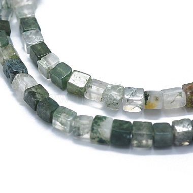 Natural Moss Agate Beads Strands(G-F631-C01)-3