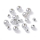 Silver Color Plated Acrylic Round Spacer Beads(PACR-MSMC001-06)-1
