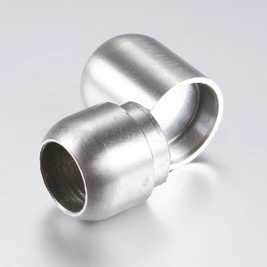 304 fermoirs magnétiques en acier inoxydable avec emembouts à coller(STAS-F133-17P)-2