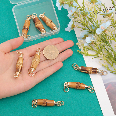 8Pcs Bamboo Connector Charms(WOOD-CA0001-67)-3