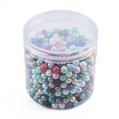 Glass Imitation Pearl Beads(GLAA-T024-09)-2