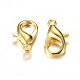 Zinc Alloy Lobster Claw Clasps(X-E103-G-NF)-2