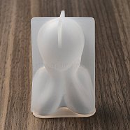 Family Theme DIY Silicone Candle Molds, for Scented Candle Making, Child, 6.1x4.2x3.5cm(CAND-D001-01C)