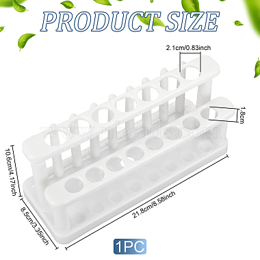 15-Hole Plastic Test Tube Holder(AJEW-WH0010-65A)-2