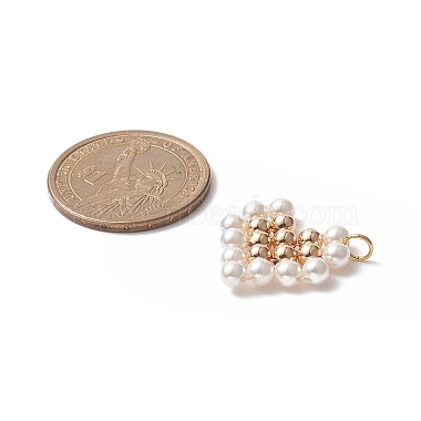 Shell Pearl Beaded Pendants(PALLOY-JF01999)-2