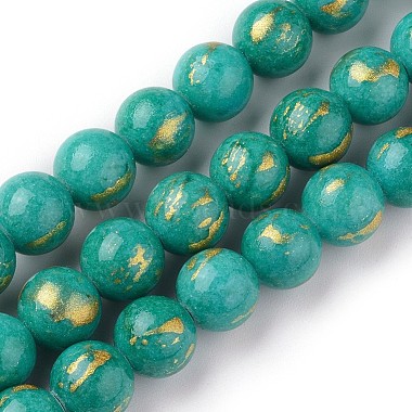 Chapelets de perles de jade naturel(G-F670-A01-12mm)-2