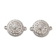 925 Sterling Silver Connector Charms(STER-H110-18P)-1