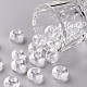 Perles rondes en verre de lustre de couleurs transparentes(X-SEED-S045-002A-D01)-1