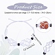 Adjustable Braided Nylon Cord Macrame Pouch Bracelet Making(AJEW-SW00013-16)-2