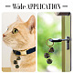 8Pcs Iron Bell Pendant Keychains(KEYC-TA00040)-6