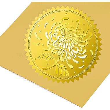 Self Adhesive Gold Foil Embossed Stickers(DIY-WH0211-188)-4