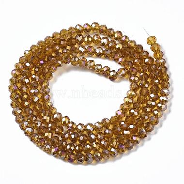Electroplate Glass Beads Strands(X-EGLA-R048-2mm-24)-2