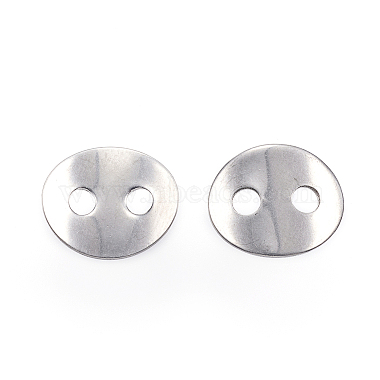 2-Hole 201 Stainless Steel Sewing Buttons(STAS-E147-32P)-2
