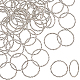 unicraftale 50piezas anillos de unión de aleación de estilo tibetano(FIND-UN0002-01AS)-1