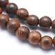 Natural Rosewood Beads Strands(X-WOOD-P011-06-8mm)-5