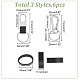 Belt Ring Keeper Keychain Making Kit(DIY-GO0001-76)-2