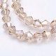 Chapelets de perles en verre(EGLA-S056-09)-3
