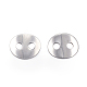 2-Hole 201 Stainless Steel Sewing Buttons(STAS-E147-32P)-2