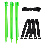 Multifunction Tree Staking Kit, 12 Inch Tree Stump Kit, for Fixed Garden Plant, Mixed Color, 30x20mm(FIND-WH0045-27)