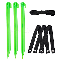 Multifunction Tree Staking Kit, 12 Inch Tree Stump Kit, for Fixed Garden Plant, Mixed Color, 30x20mm(FIND-WH0045-27)