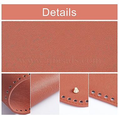 Elite 2Pcs PU Leather with Iron Oval Bottom(FIND-PH0001-99B)-6