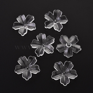 Flower Acrylic Beads(TACR-YW0001-17)-5