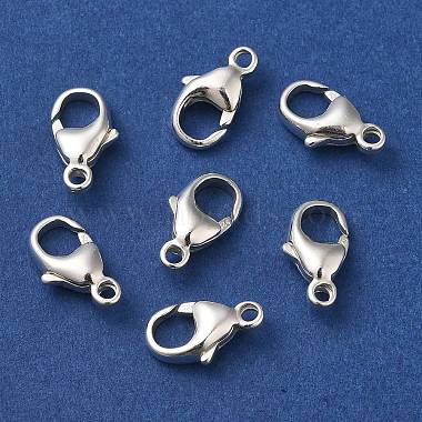 925 Sterling Silver Lobster Claw Clasps(STER-G040-05C)-2