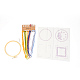 DIY Embroidery Cup Mat Sets(DIY-I049-01B)-1