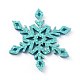 Flocon de neige feutre tissu noël thème décorer(DIY-H111-A09)-1
