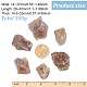 300G Raw Natural Smoky Quartz Display Decorations(G-BC0001-47)-2