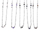 304 Stainless Steel Beaded Necklaces(NJEW-H210-K-P)-1