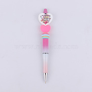 Plastic Ball-Point Pen, Beadable Pen, for DIY Personalized Pen, Medical Theme, 145mm(WG24068-03)