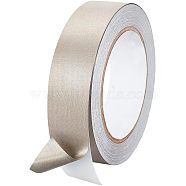 Conductive Fiberglass Fabric Adhesive Tape, for EMI Shielding, RF Blocking, Laptop Cellphone LCD Cable Wire Harness Wrapping, Silver, 26x0.1mm, 20m/roll(AJEW-WH0043-96A)